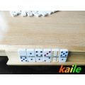 Wooden domino table